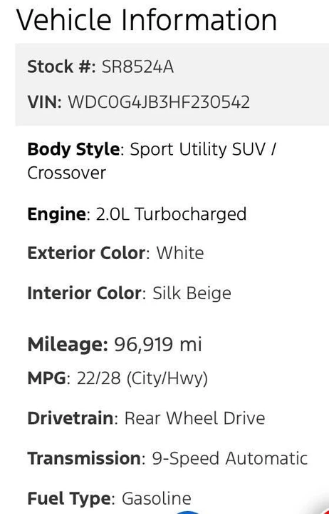 2017 Mercedes-Benz X253/C253 GLC - Image 10 of 12