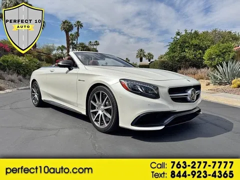 2017 Mercedes-Benz S-Class AMG S 63 4MATIC Cabriolet
