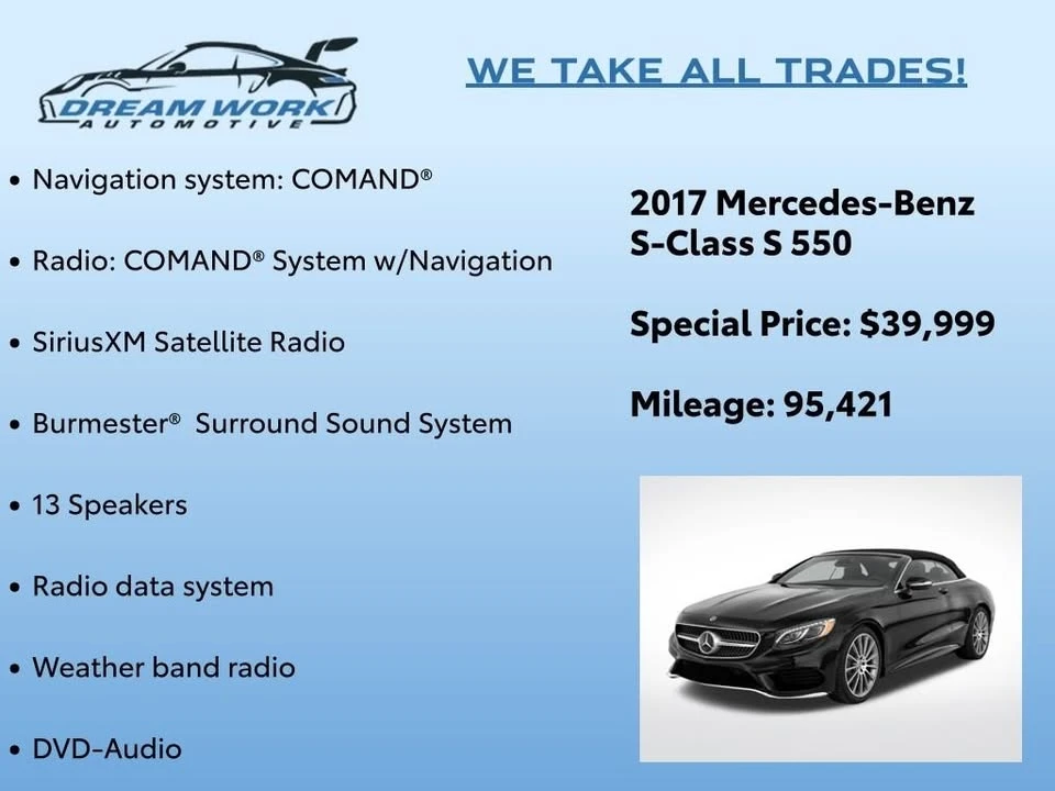2017 Mercedes-Benz W222 S-Class - Image 2 of 11