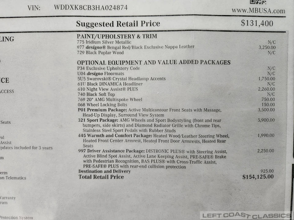 2017 Mercedes-Benz W222 S-Class - Image 21 of 21