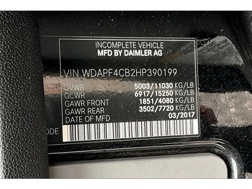 2017 Mercedes-Benz NCV3 Sprinter - Image 14 of 14
