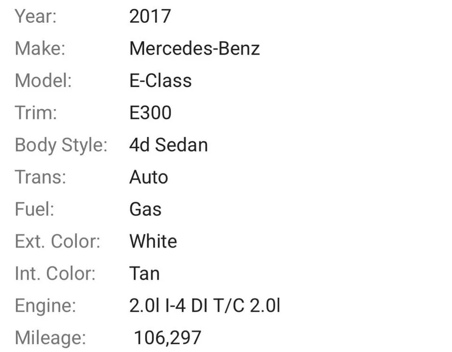 2017 Mercedes-Benz W213 E-Class - Image 2 of 4