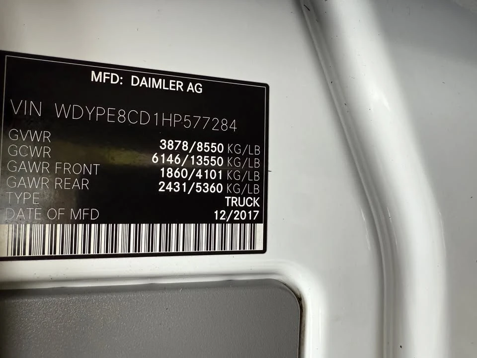 2017 Mercedes-Benz NCV3 Sprinter - Image 16 of 20
