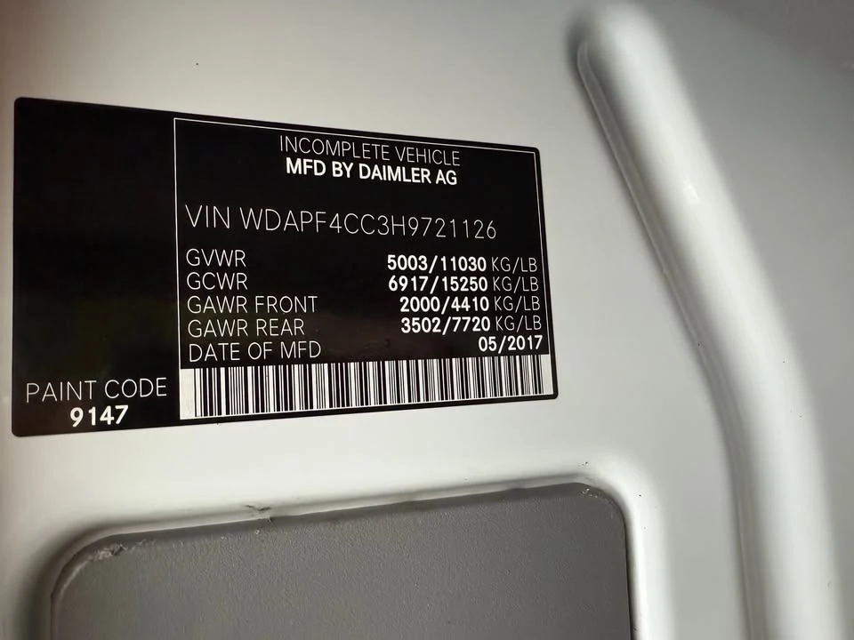 2017 Mercedes-Benz NCV3 Sprinter - Image 20 of 20