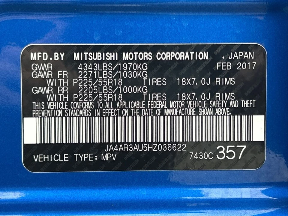 2017 Mitsubishi Outlander Sport - Image 12 of 12