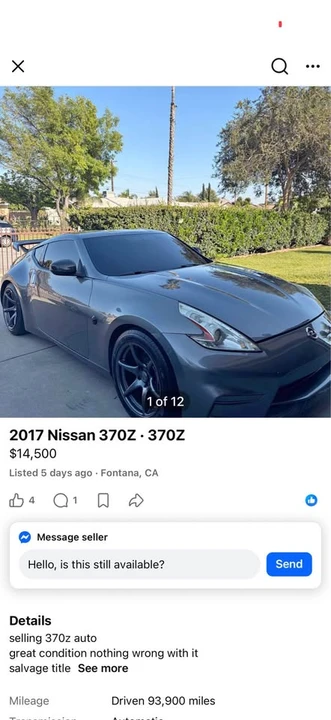 2017 Nissan 370Z 6th Gen - Image 15 of 15