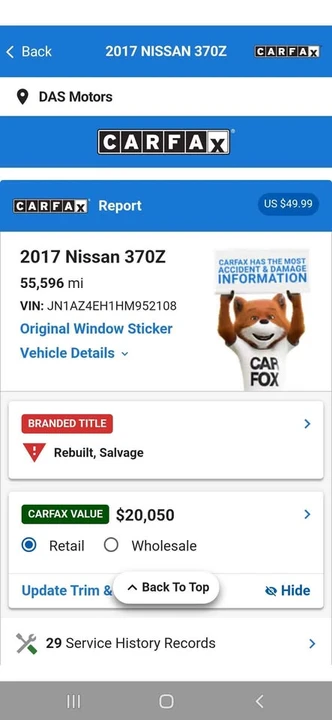 2017 Nissan 370Z 6th Gen - Image 15 of 15
