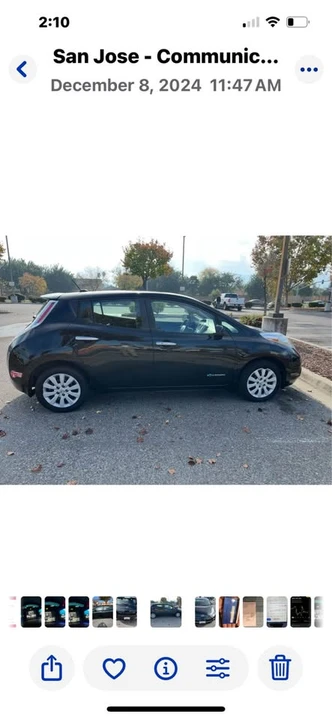 2017 Nissan Leaf - Image 3 of 4
