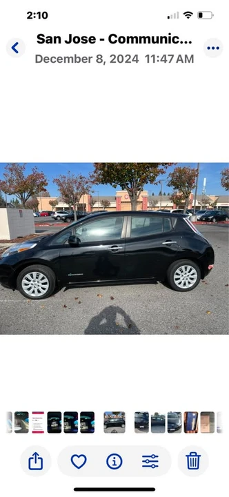 2017 Nissan Leaf - Image 4 of 4