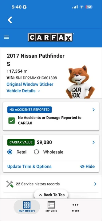 2017 Nissan Pathfinder 4th Gen - Image 20 of 20