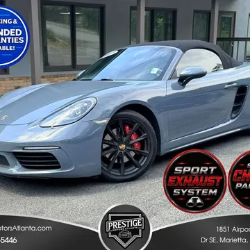 2017 Porsche 718 Boxster