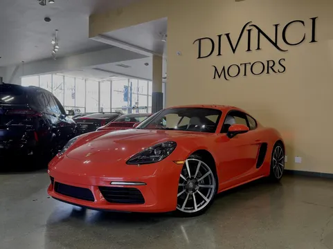 2017 Porsche 718 Cayman Coupe