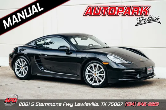 2017 Porsche 718 Cayman Manual