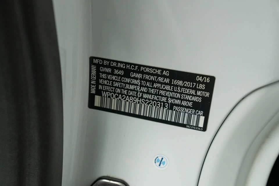 2017 Porsche 718 Boxster - Image 18 of 19
