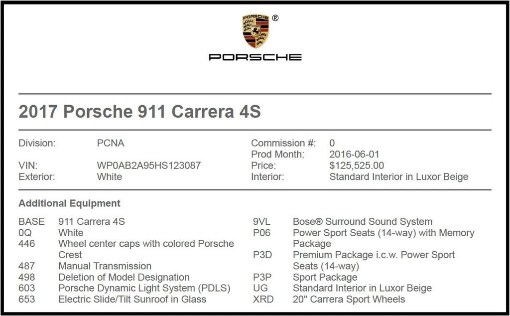 2017 Porsche 991 Carrera 4S - Image 7 of 26