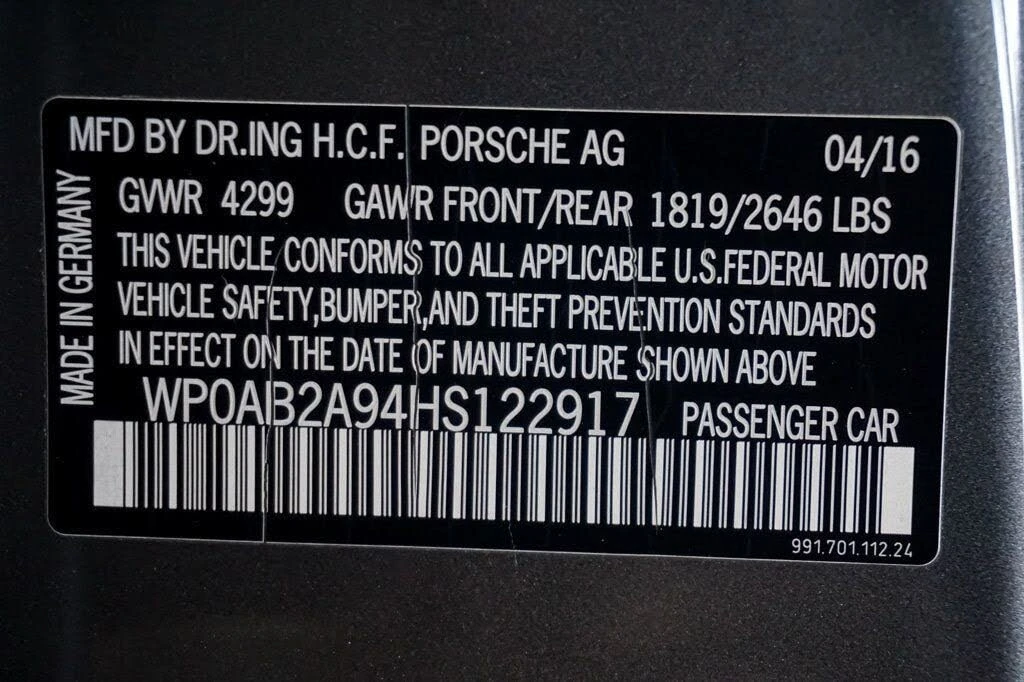 2017 Porsche 991 Carrera 4S - Image 20 of 31
