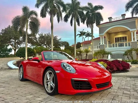 2017 Porsche 911 Carrera Cabriolet 2D