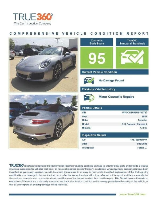 2017 Porsche 991 Carrera - Image 2 of 31