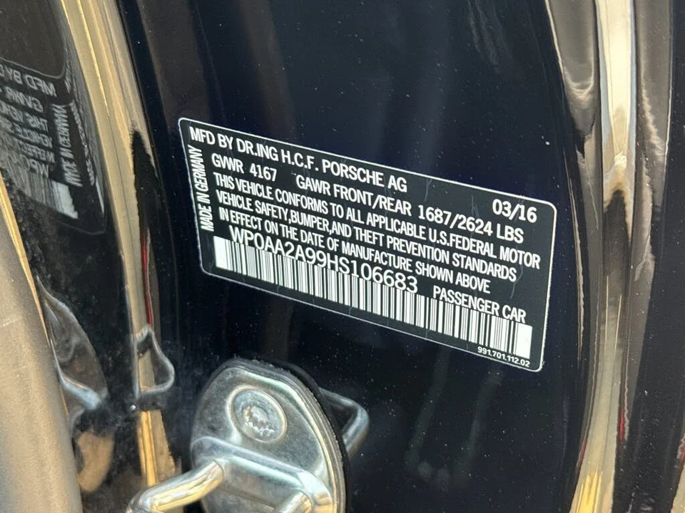 2017 Porsche 991 Carrera - Image 27 of 27