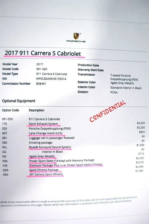 2017 Porsche 991 Carrera S - Image 14 of 31