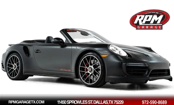 2017 Porsche 911 Turbo Convertible
