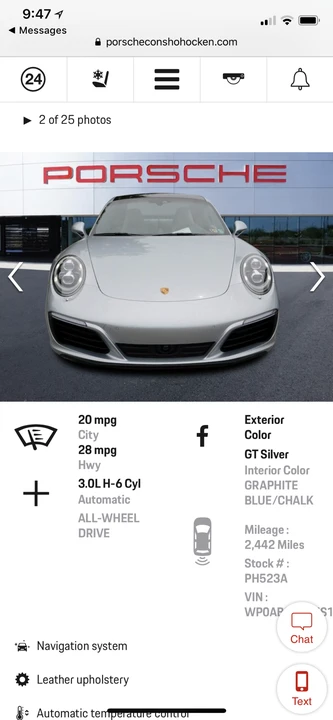 2017 Porsche 991 Carrera 4S - Image 3 of 19