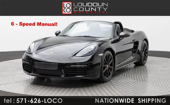 2017 Porsche 718 Boxster S