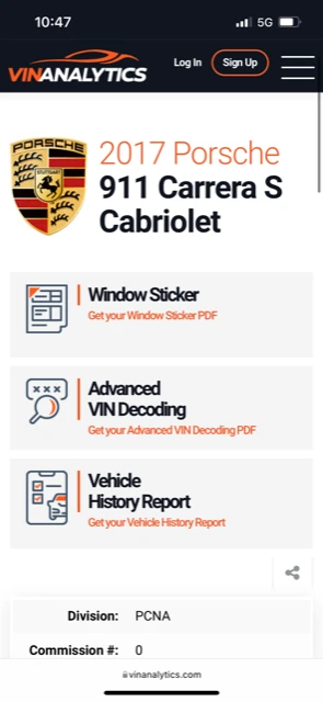2017 Porsche 991 Carrera S - Image 7 of 10