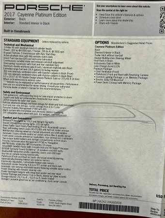 2017 Porsche 958 Cayenne - Image 6 of 21