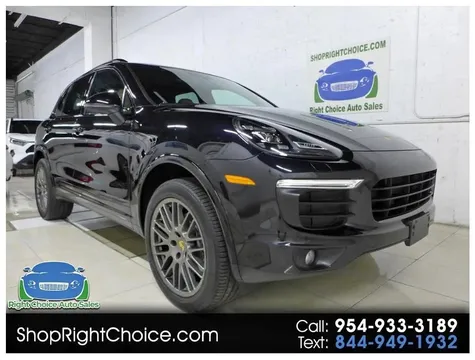 2017 Porsche Cayenne Platinum Edition AWD