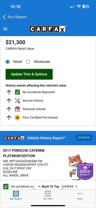 2017 Porsche 958 Cayenne - Image 19 of 19