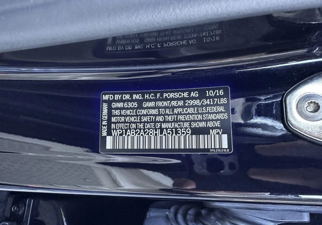 2017 Porsche 958 Cayenne S - Image 18 of 24