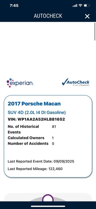 2017 Porsche Macan - Image 4 of 18