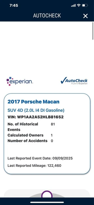 2017 Porsche Macan - Image 11 of 16