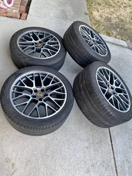 Porsche 20" OEM Wheels and Tires