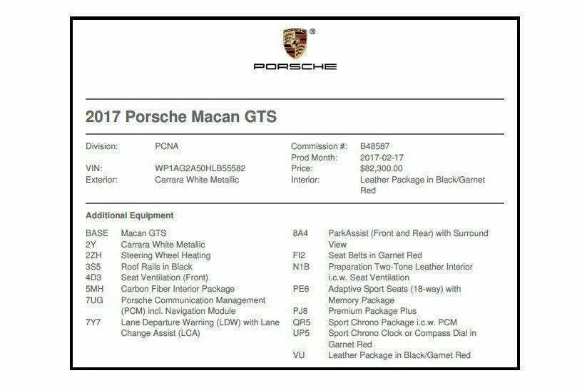 2017 Porsche Macan - Image 5 of 9