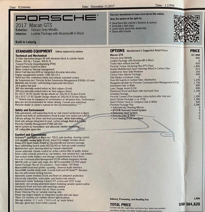 2017 Porsche Macan - Image 20 of 20