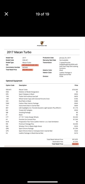 2017 Porsche Macan - Image 10 of 10
