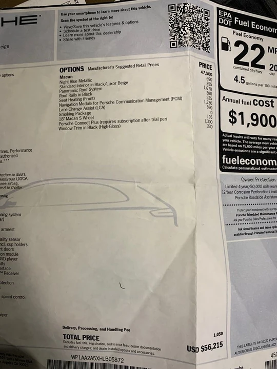 2017 Porsche Macan - Image 10 of 10