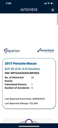 2017 Porsche Macan - Image 2 of 21