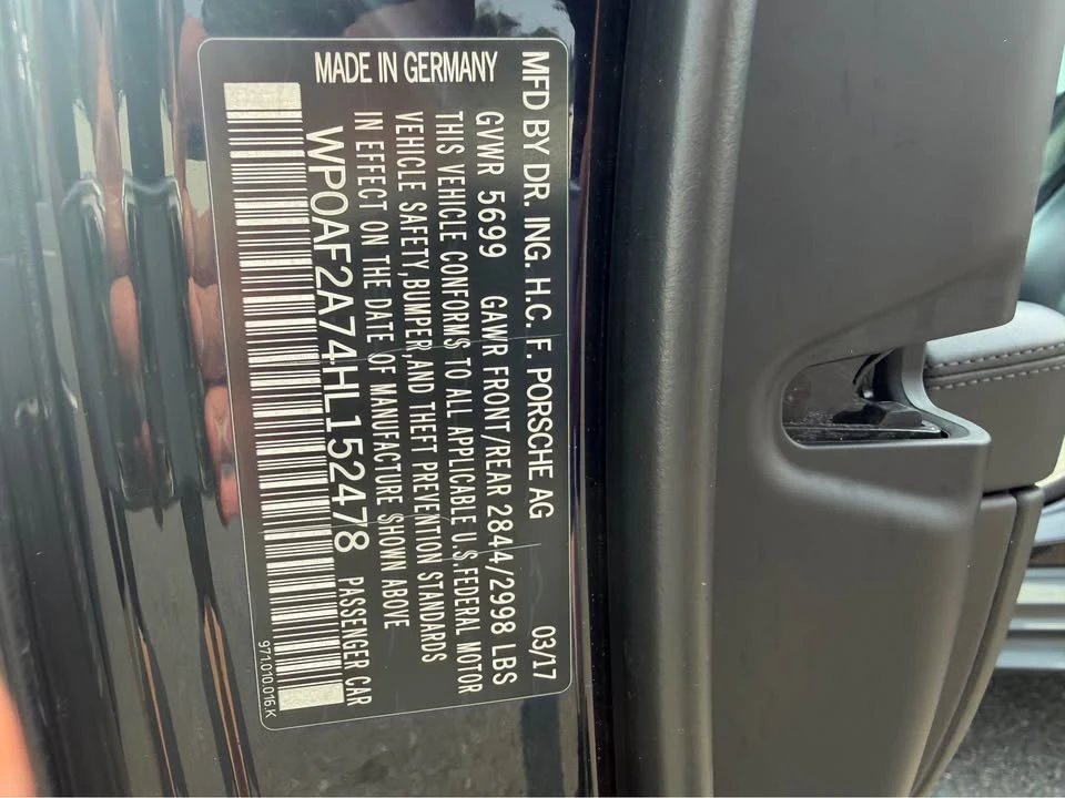2017 Porsche 971 Panamera Turbo - Image 19 of 19
