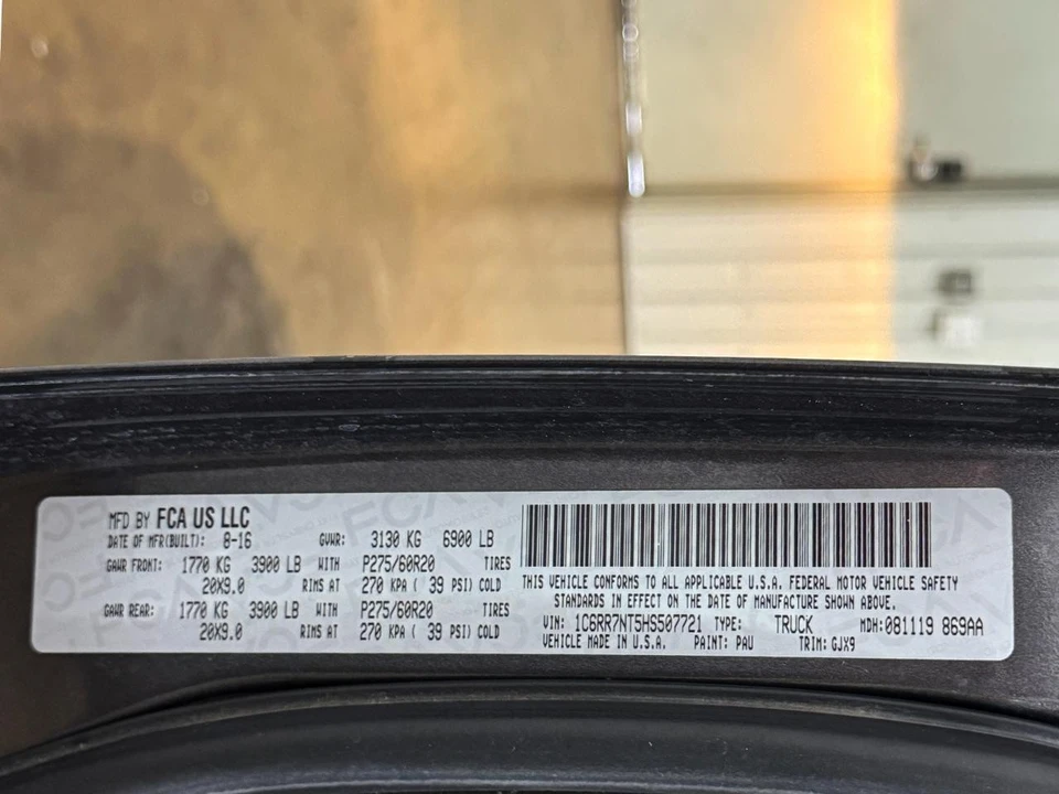 2017 Ram 1500 1st Gen - Image 24 of 25