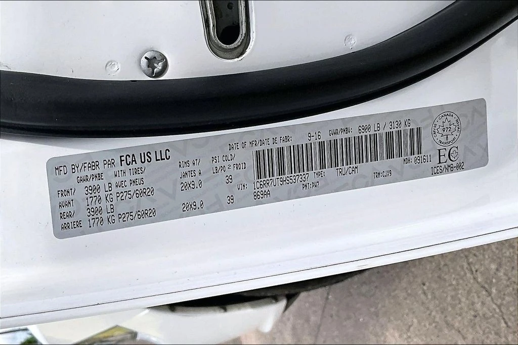 2017 Ram 1500 1st Gen - Image 30 of 31