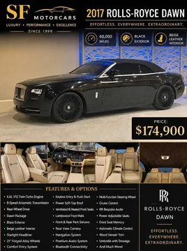 2017 Rolls-Royce Dawn Black Badge Convertible