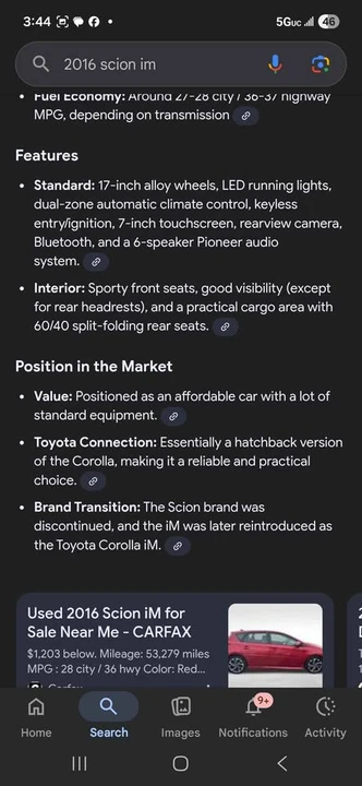 2017 Scion iM - Image 6 of 6