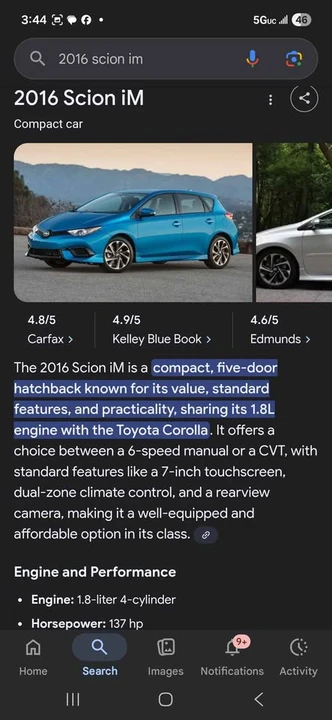 2017 Scion iM - Image 5 of 6