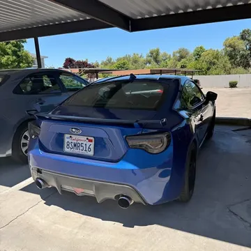2017 Subaru BRZ Series.Blue Coupe