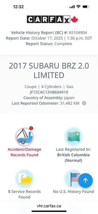 2017 Subaru BRZ 1st Gen - Image 14 of 15