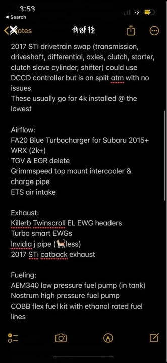 2017 Subaru Impreza WRX 4th Gen - Image 9 of 10