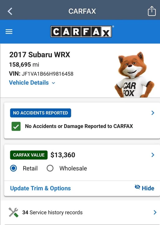 2017 Subaru Impreza WRX 4th Gen - Image 11 of 11